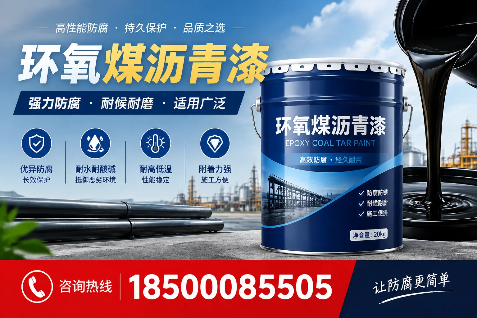 环氧煤沥青漆在不同气候条件下的表现分析，霞浦适用性